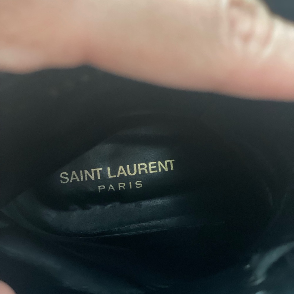 Authentic Saint Laurent combat boots Size 9.5 - Picture 4 of 6